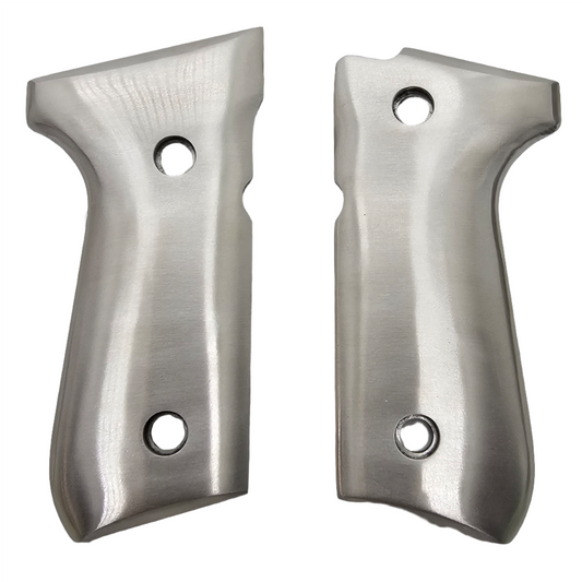 Stainless Steel Beretta GRIPS 92/96 Series 92F, 92FS, M9, 96 Round Top