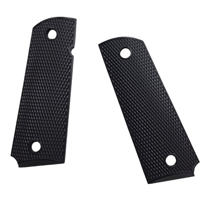 1911 Full Size Grips Double Diamond Black