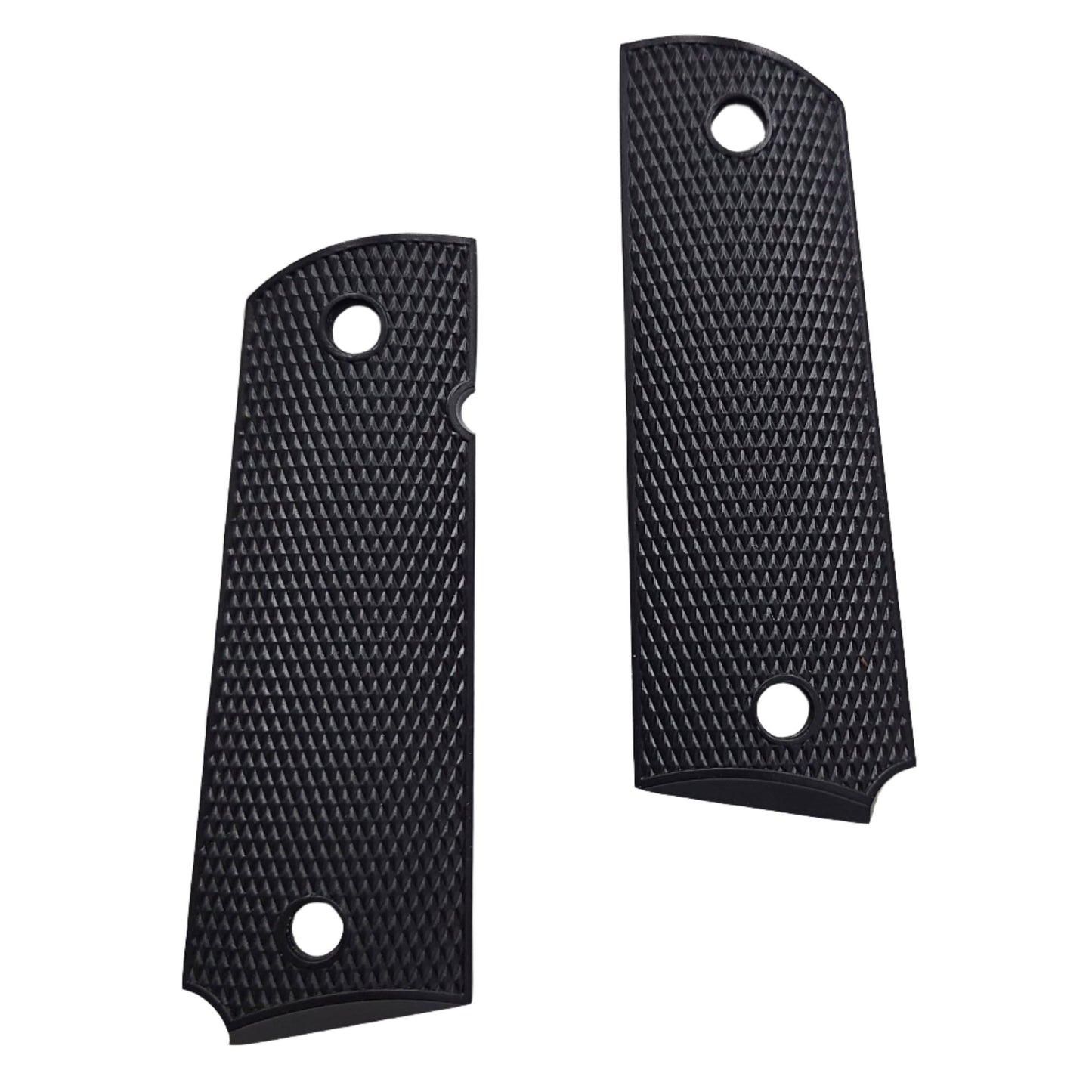 1911 Full Size Grips Double Diamond Black