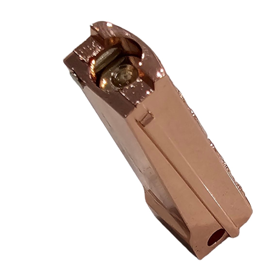 Engraved 1911 Mainspring Housing - full size steel compatible with all standard 1911s Rose Gold