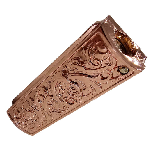 Engraved 1911 Mainspring Housing - full size steel compatible with all standard 1911s Rose Gold