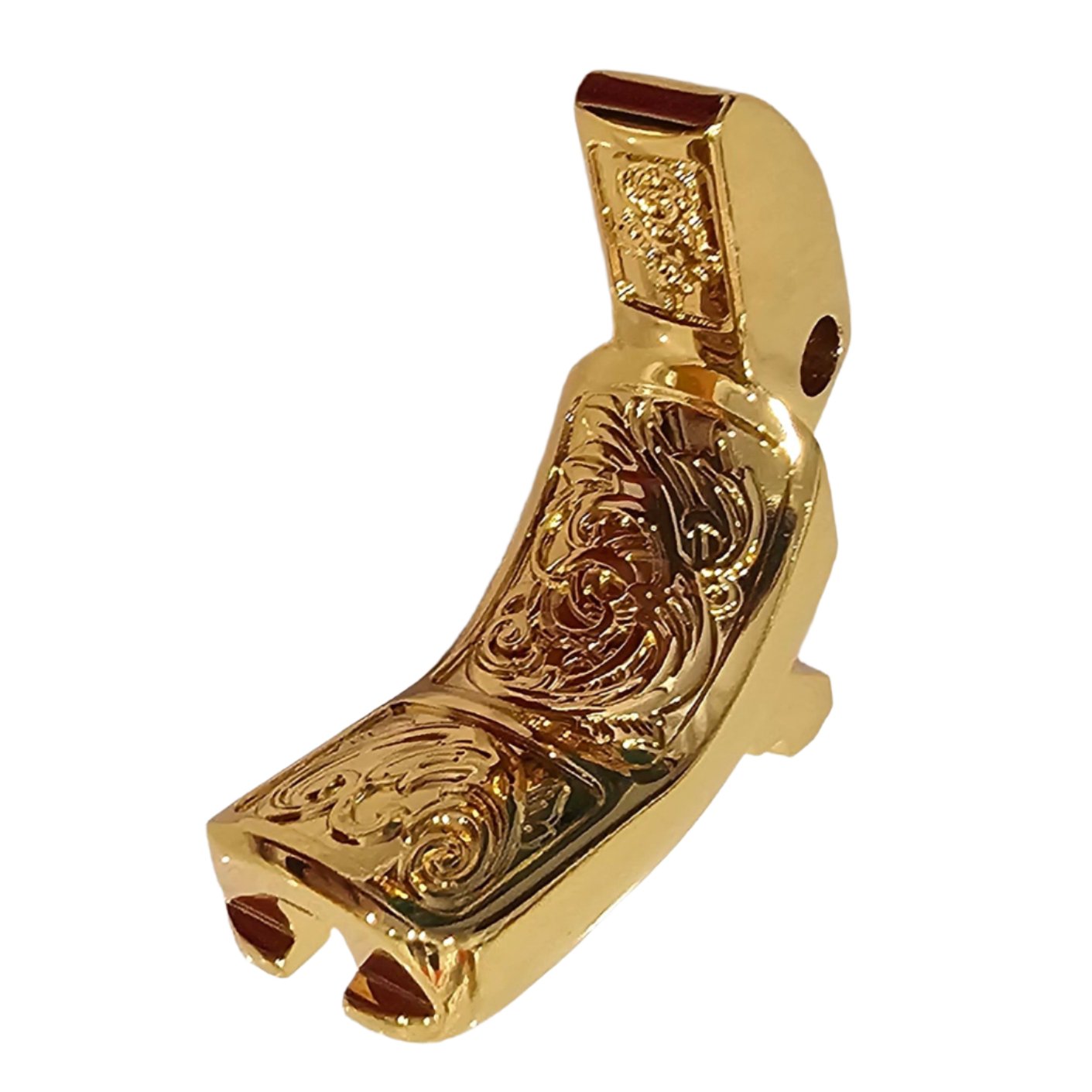 Engraved 1911 grip safety .25 Radius steel compatible with all standard 1911s Gold