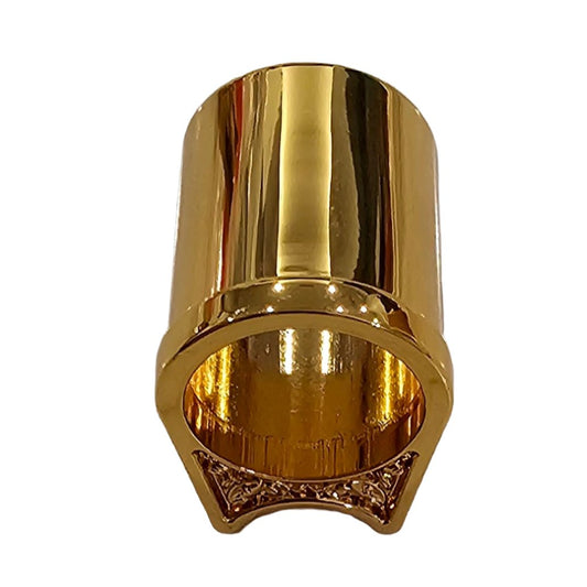 Engraved 1911 Barrel Bushing - Government size will fit 45ACP/ 9mm 1911s Gold