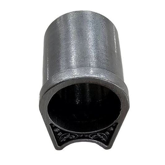 Engraved 1911 Barrel Bushing - Government size will fit 45ACP/ 9mm 1911s Silver