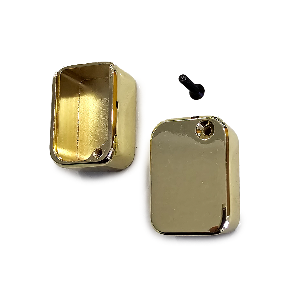 2 X Beretta Magazine Plate Extension 92 Series Metal Gold