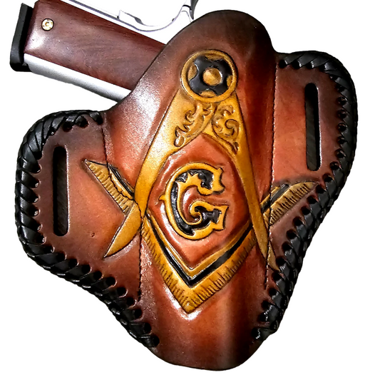 Masonic Leather Holsters