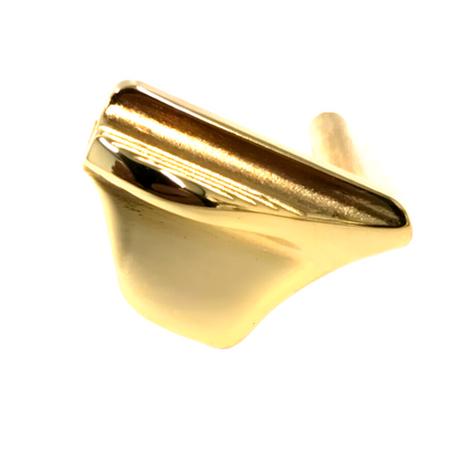 OVERSIZED 1911 Thumb Safety Polished with 24k gold plated or Nickel - MUZZLE MAN